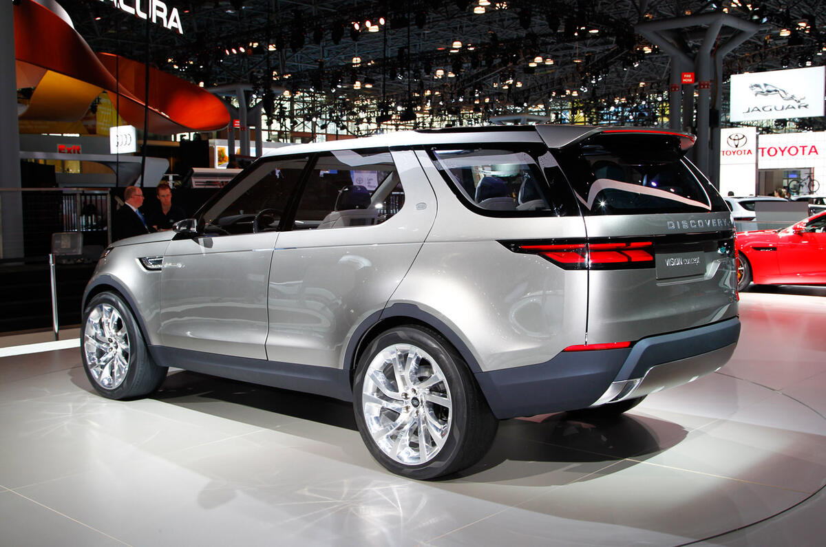 no title Land Rover previews new Discovery with Vision Concept