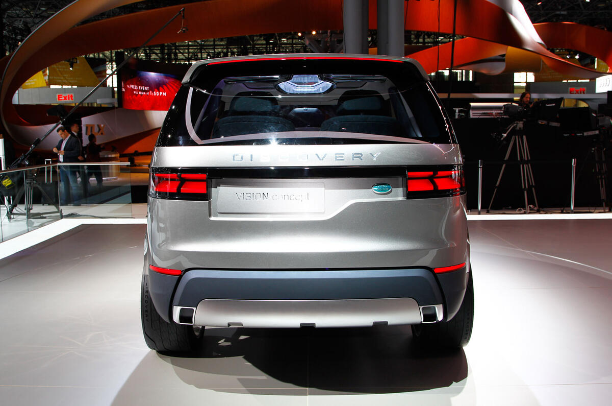 no title Land Rover previews new Discovery with Vision Concept