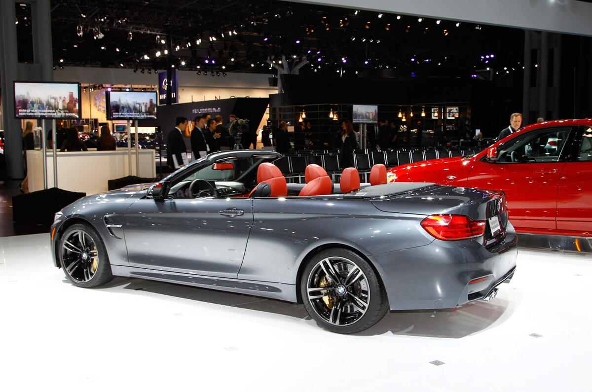 no title BMW M4 convertible revealed with 425bhp