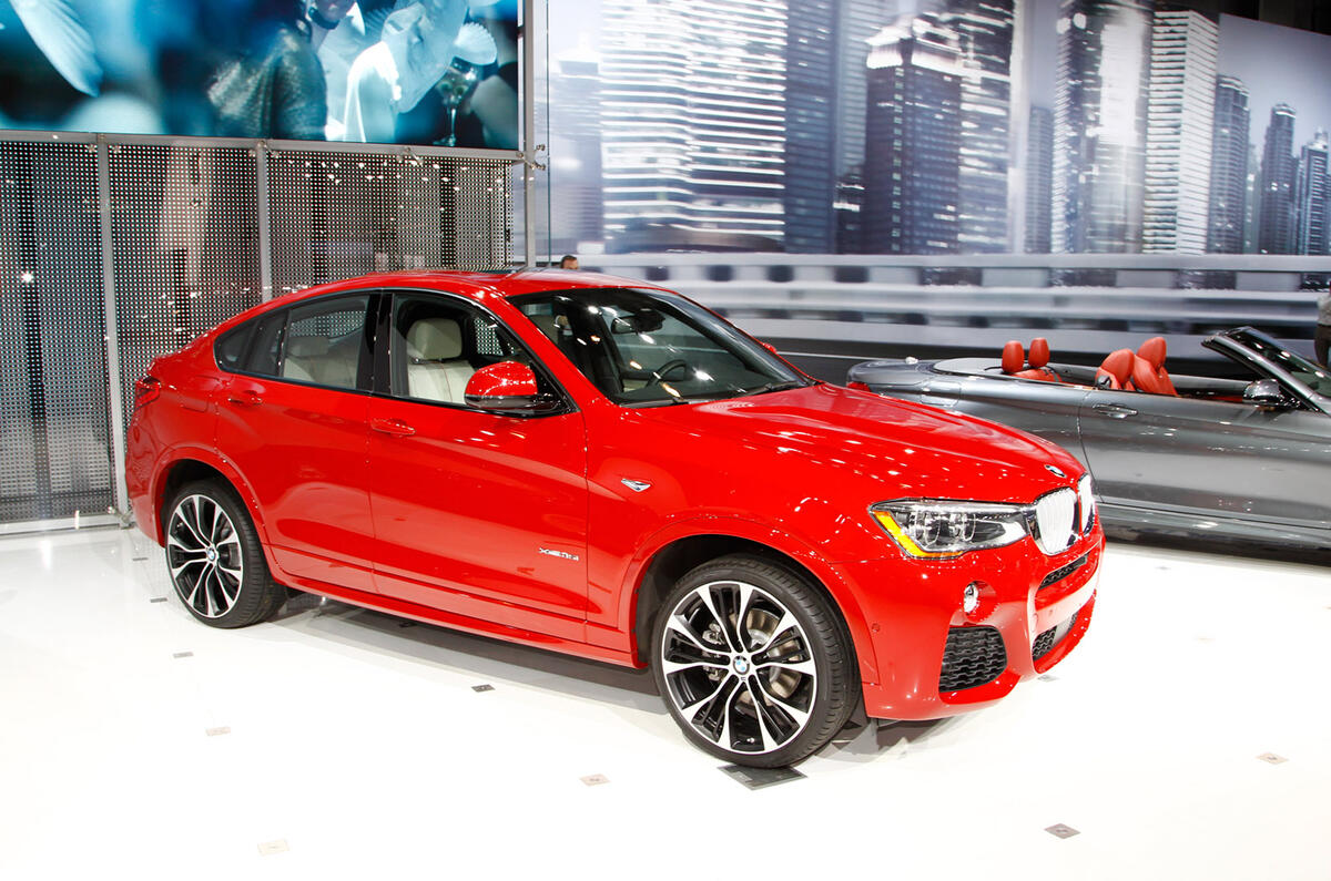 New BMW X4 to kick off BMW&#039;s 2014 SUV offensive