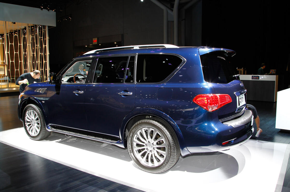Infiniti QX80 revealed at New York show