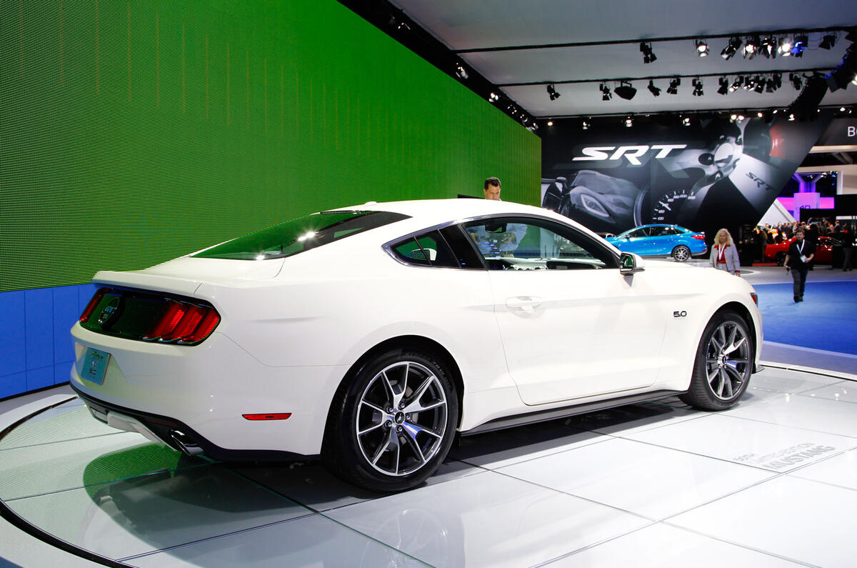 no title 50th anniversary Ford Mustang shown