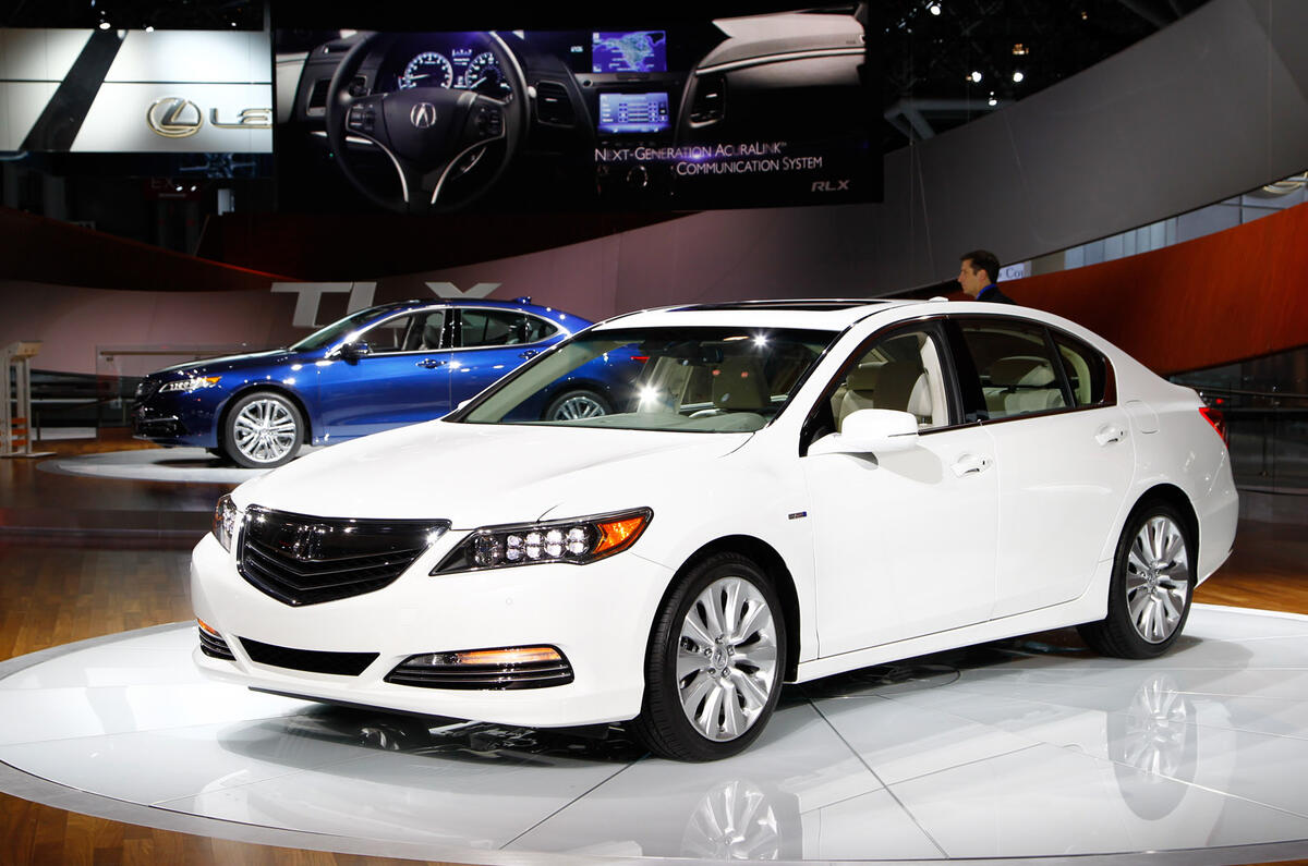 Production-ready Acura TLX saloon revealed