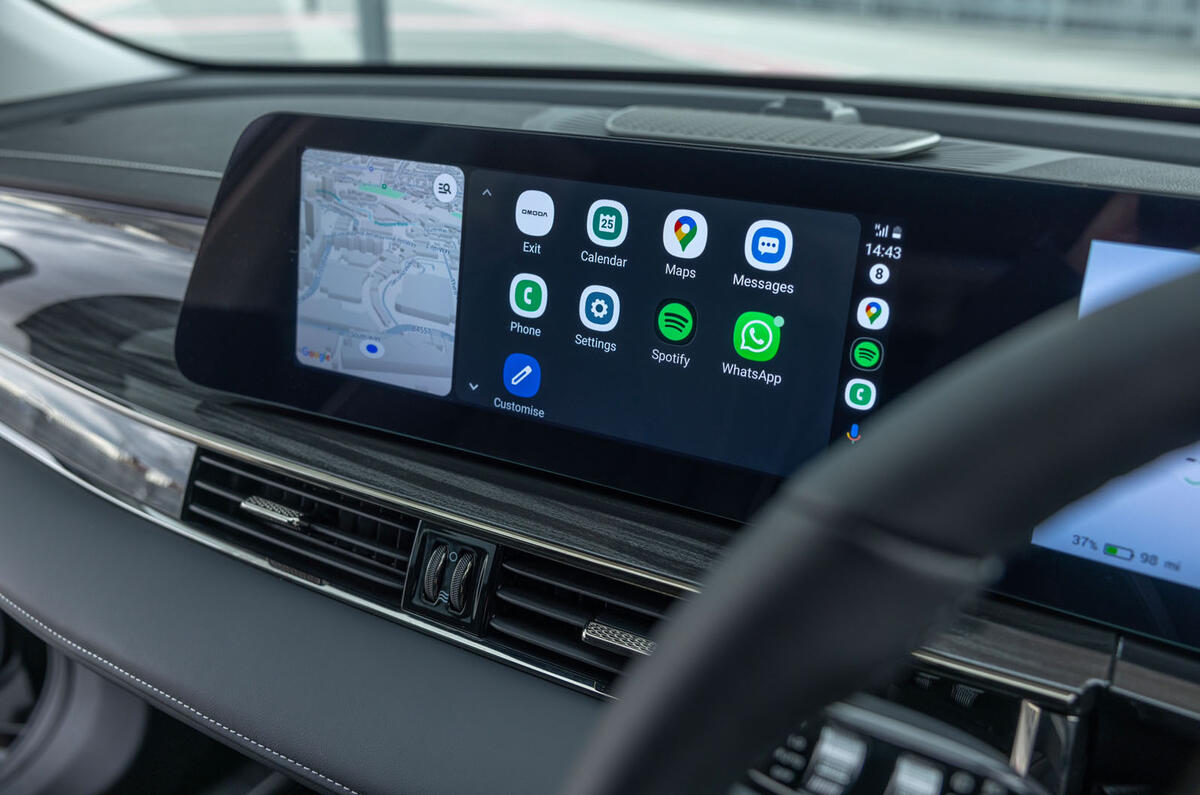 Omodo 5 review 2024 15 infotainment Omodo 5 review 2024 15 infotainment