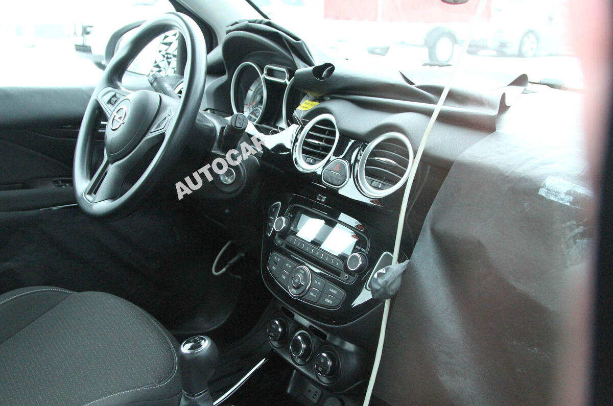 Vauxhall Allegra interior: first look