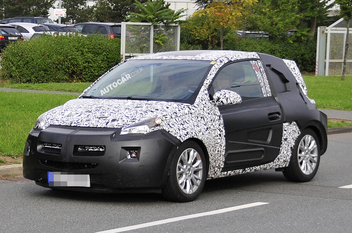 Vauxhall Junior – new spy pics Vauxhall Junior – new spy pics