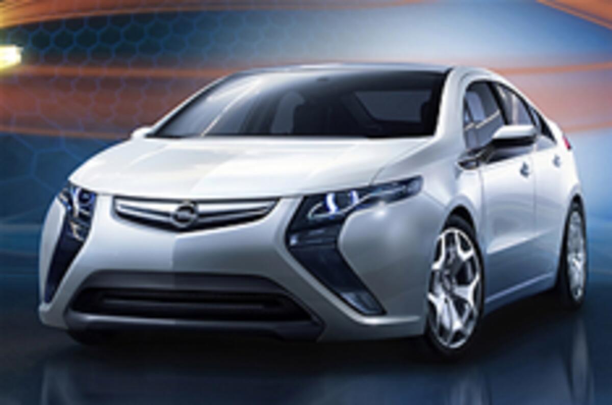 Official pic: Vauxhall Ampera