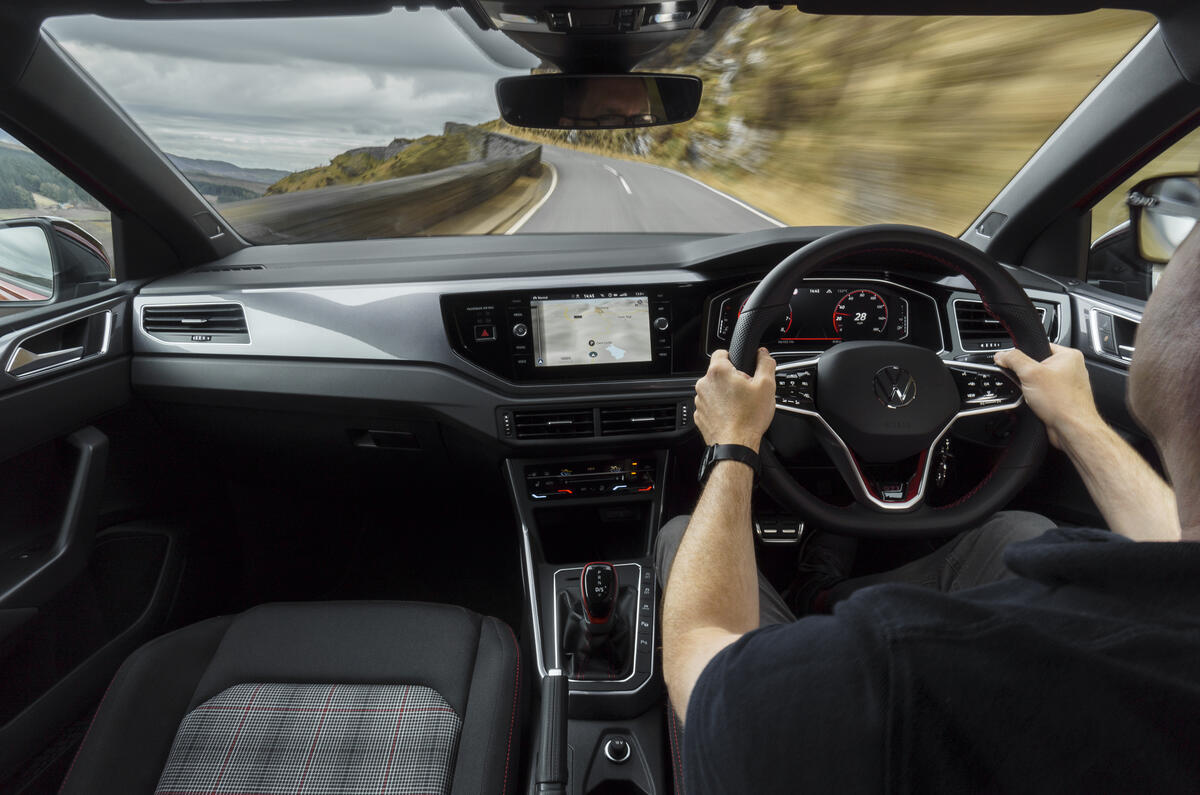 Intérieur de la Volkswagen Polo GTI