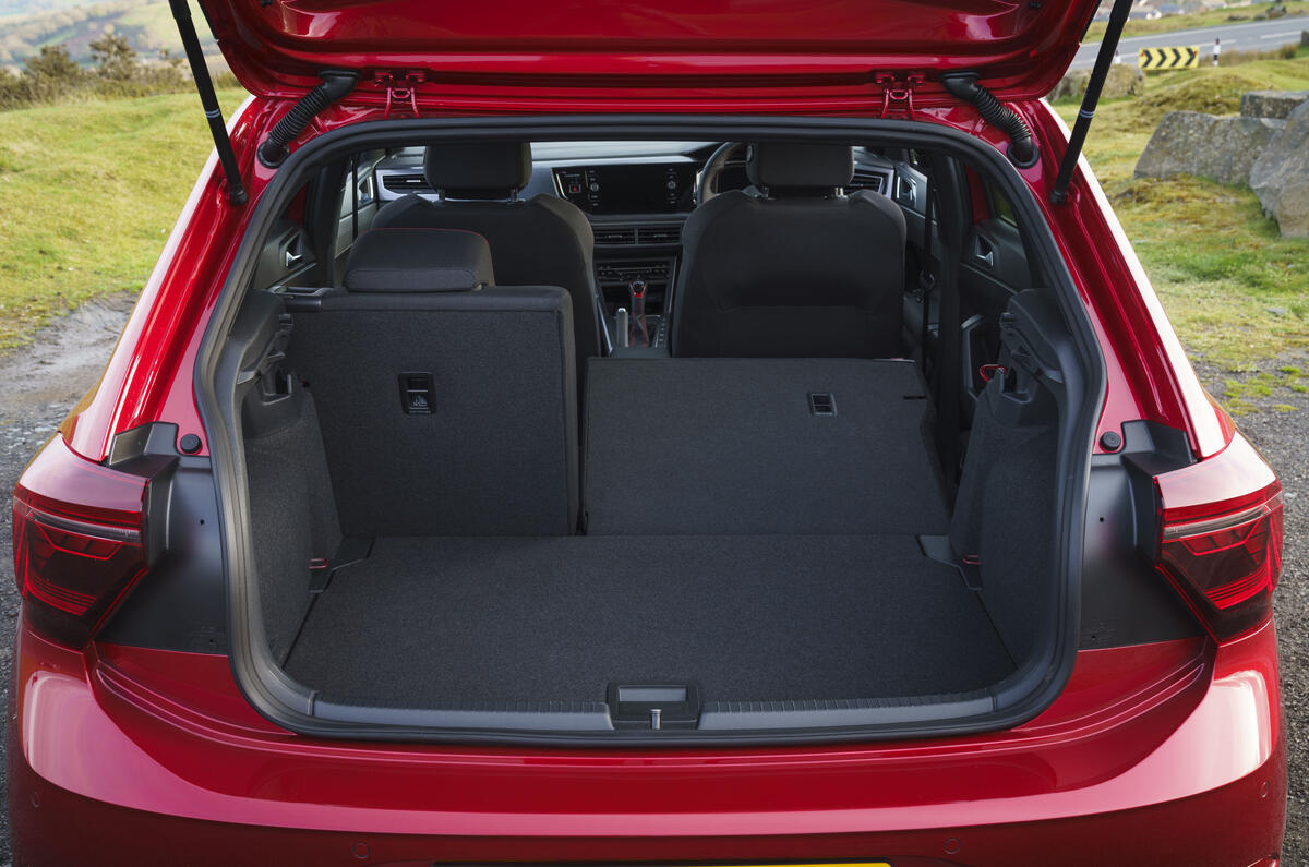 Coffre de la Volkswagen Polo GTI