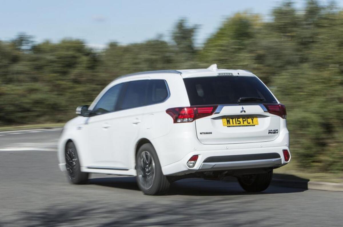 Mitsubishi Outlander PHEV rear