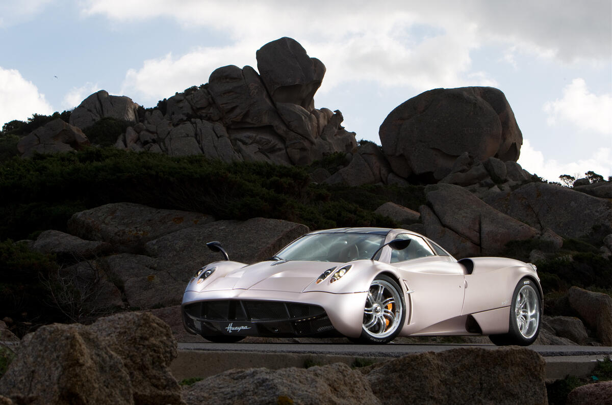 no title Geneva motor show: Pagani Huayra