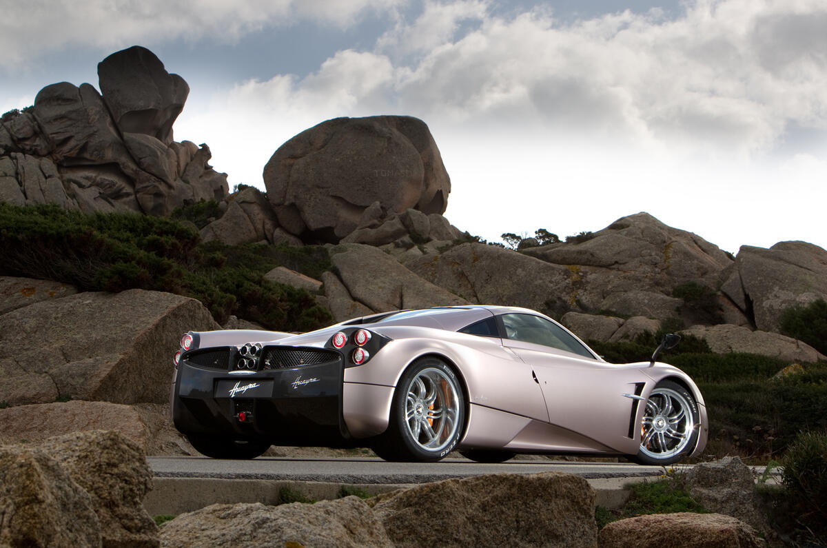 no title Geneva motor show: Pagani Huayra
