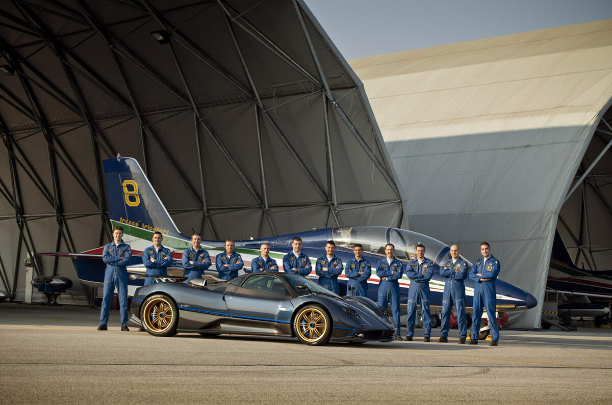 Pagani Zonda Tricolore unveiled