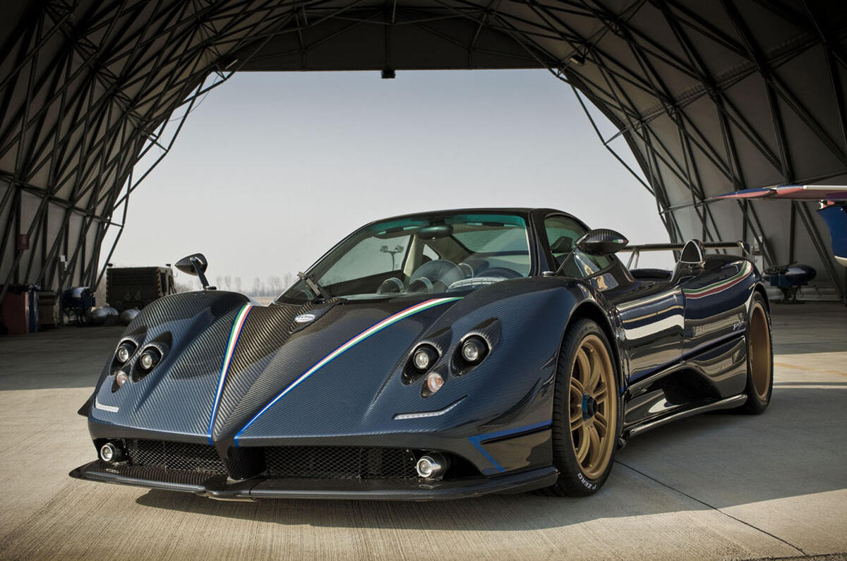 Pagani Zonda Tricolore unveiled