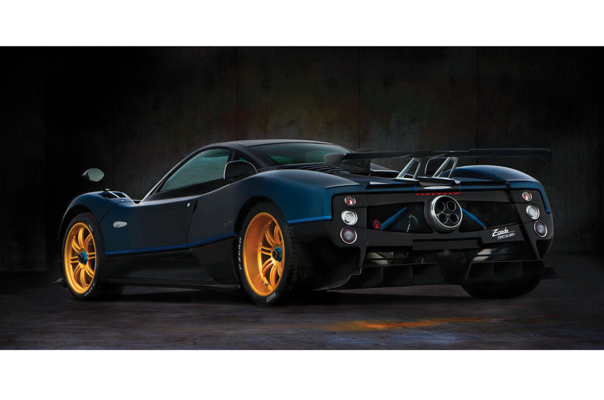 Pagani Zonda Tricolore unveiled