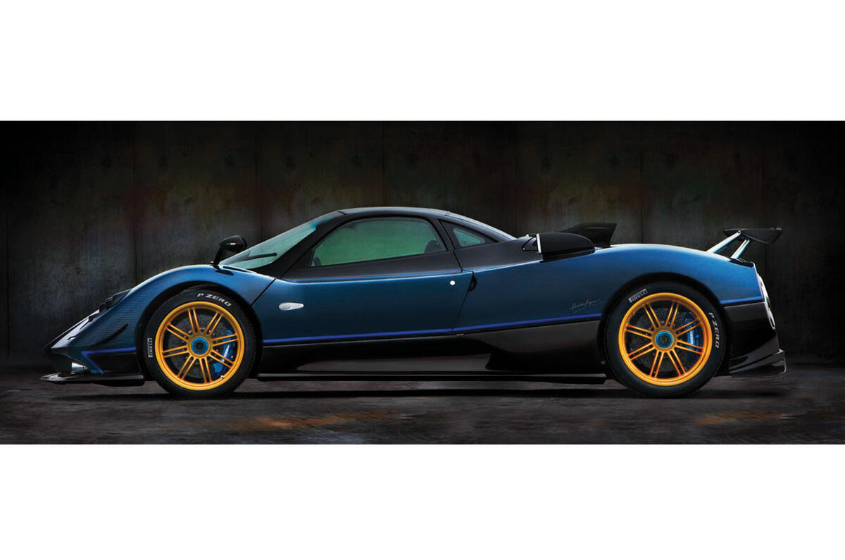 Pagani Zonda Tricolore unveiled