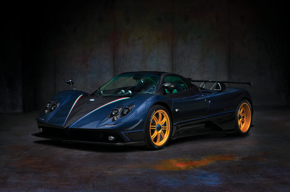 Pagani Zonda Tricolore unveiled