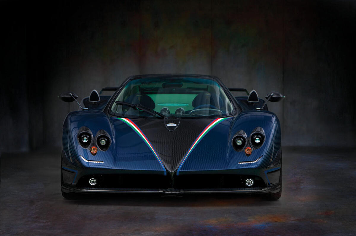 Pagani Zonda Tricolore unveiled