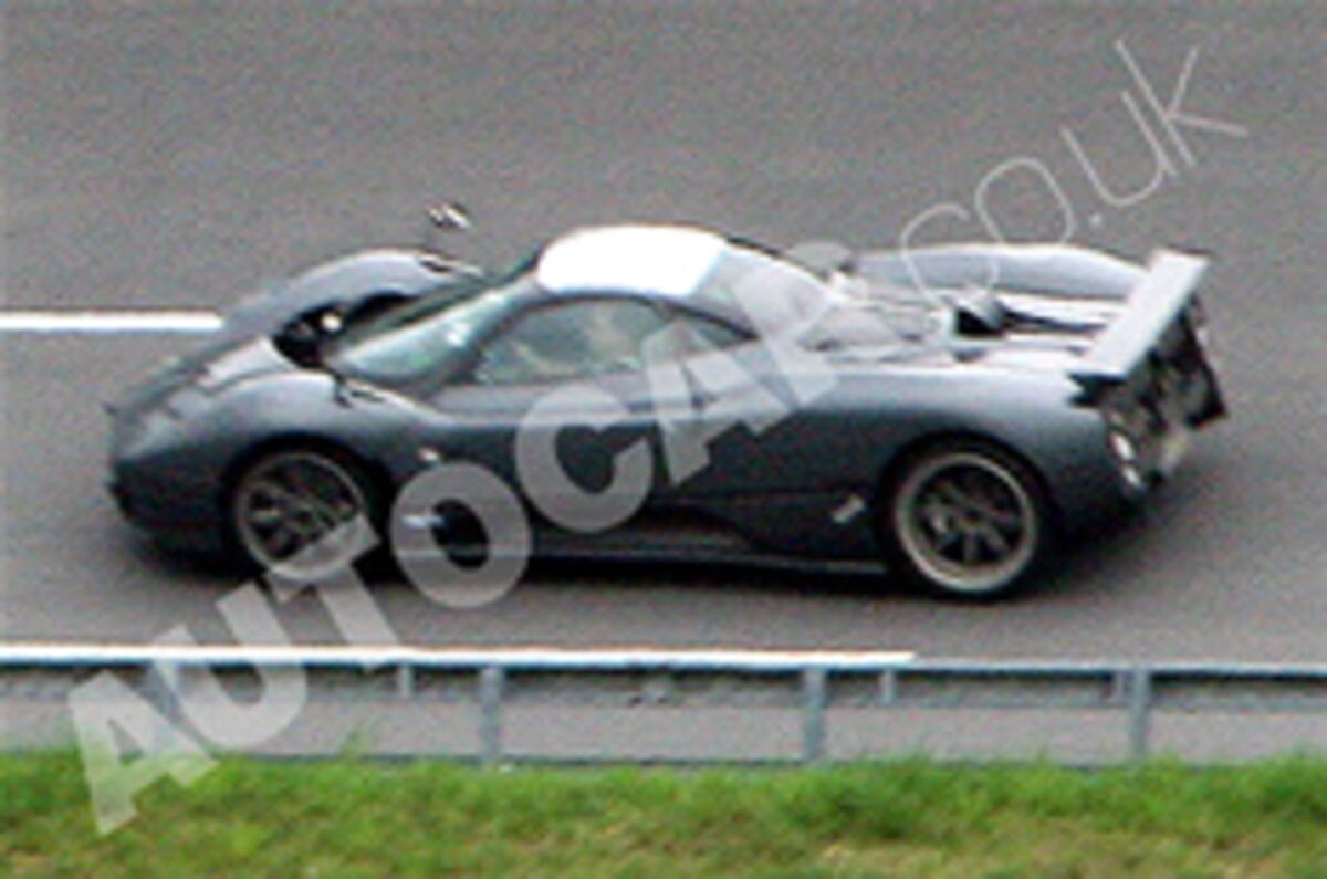 Spied: New Pagani Zonda