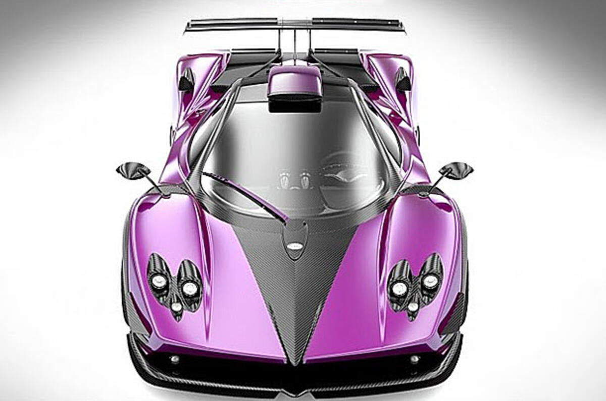 no title Pagani Zonda 750 revealed