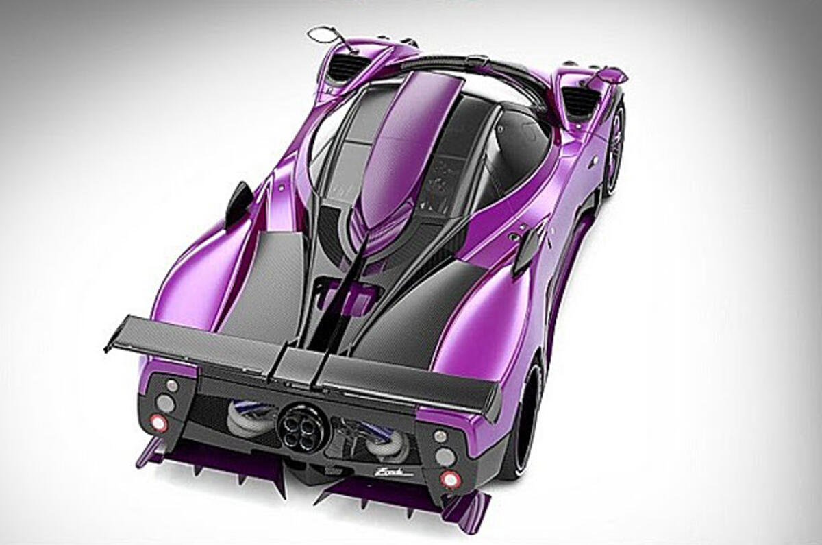 no title Pagani Zonda 750 revealed