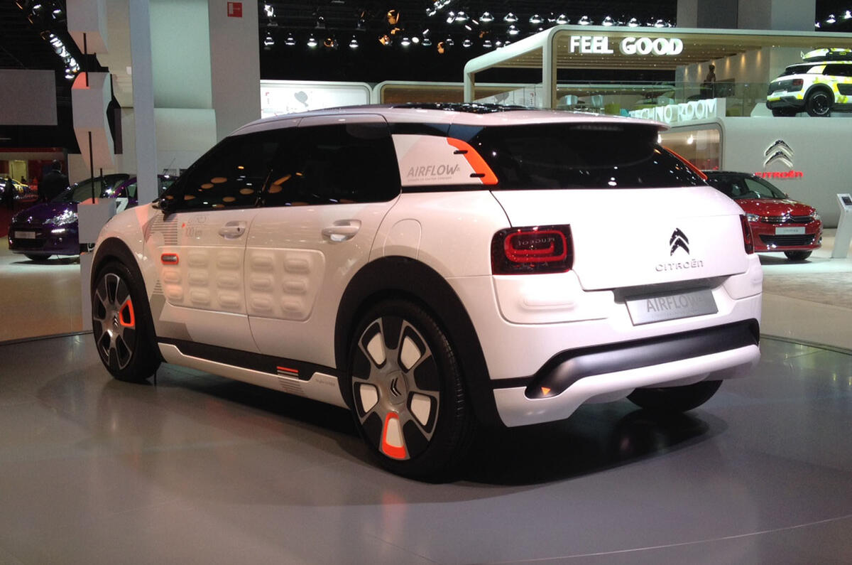 Citroën shows off 141mpg C4 Cactus concept
