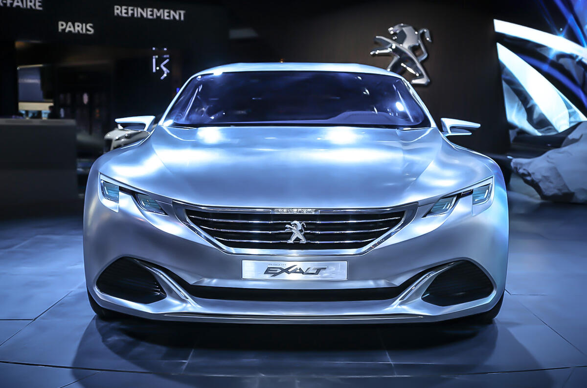 Peugeot reveals re-skinned Exalt concept for Paris motor show Peugeot reveals re-skinned Exalt concept for Paris motor show