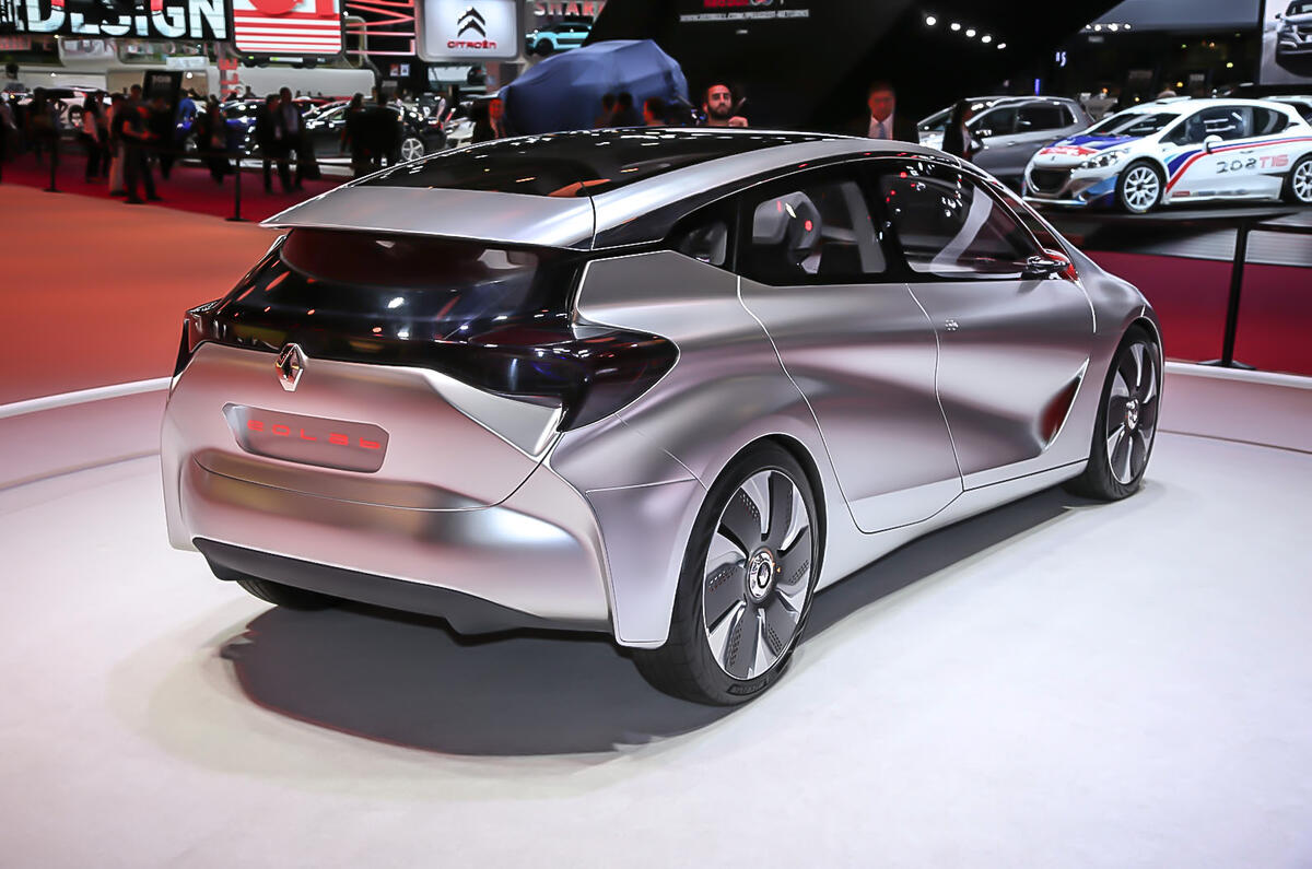 Renault displays 282mpg Eolab concept car at Paris motor show Renault displays 282mpg Eolab concept car at Paris motor show