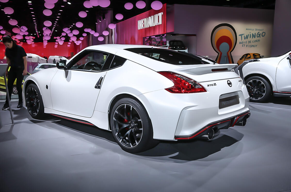 Aerodynamic and suspension tweaks for Nissan 370Z Nismo 
