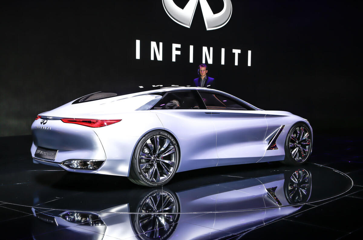 Infiniti reveals range-topping Q80 Inspiration concept