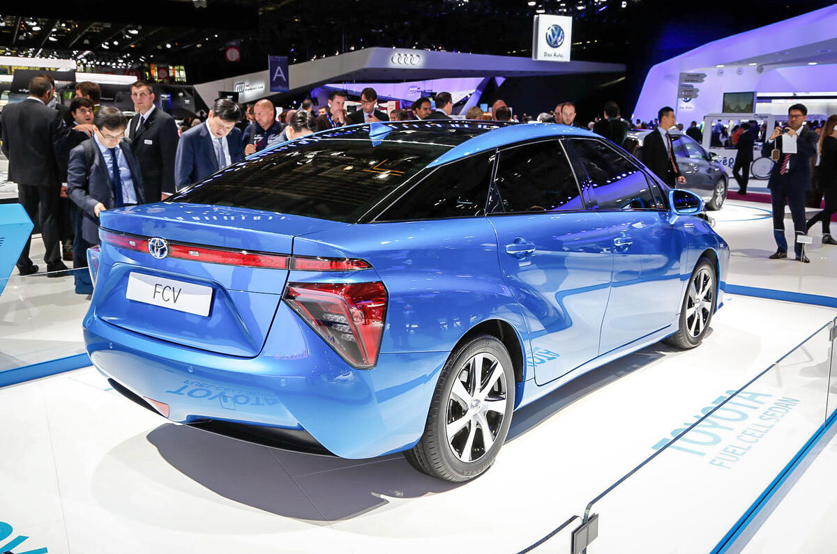 Hydrogen-powered Toyota FCV to arrive next year Hydrogen-powered Toyota FCV to arrive next year