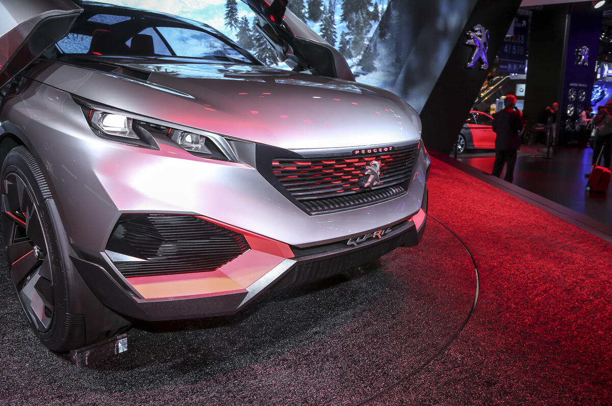 no title Peugeot reveals Quartz hybrid SUV concept