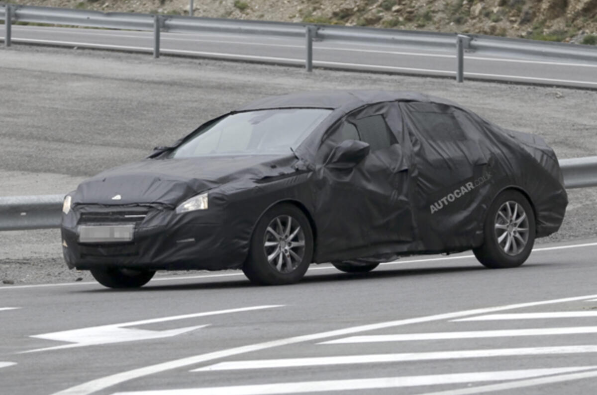 Peugeot 508 tests continue