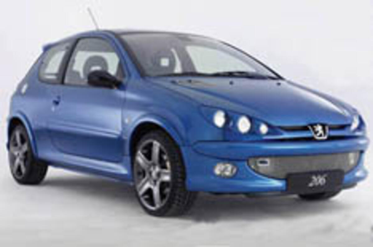 Peugeot mods the 206