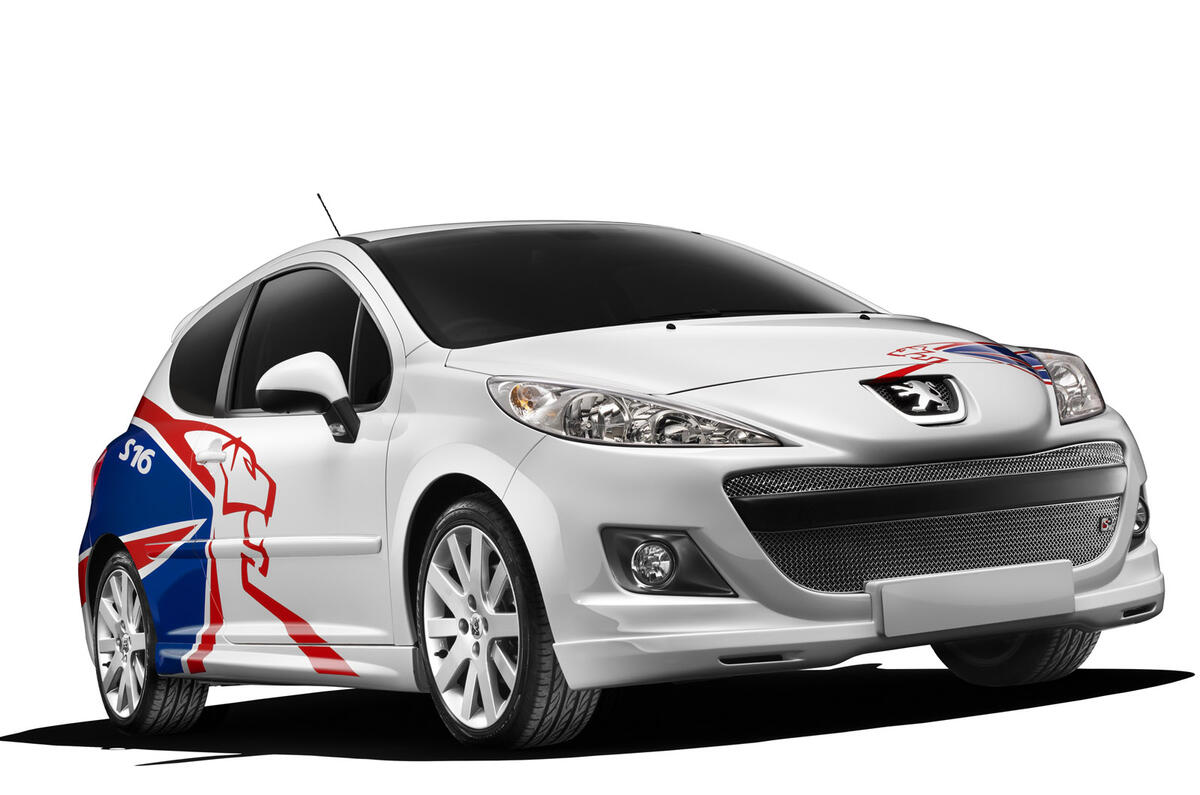 no title Peugeot's 207 S16 rally special