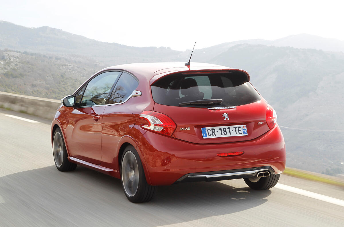 Peugeot 208 GTi rear quarter