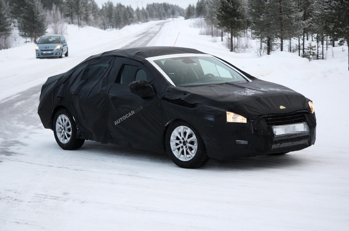no title New Peugeot 508 caught testing