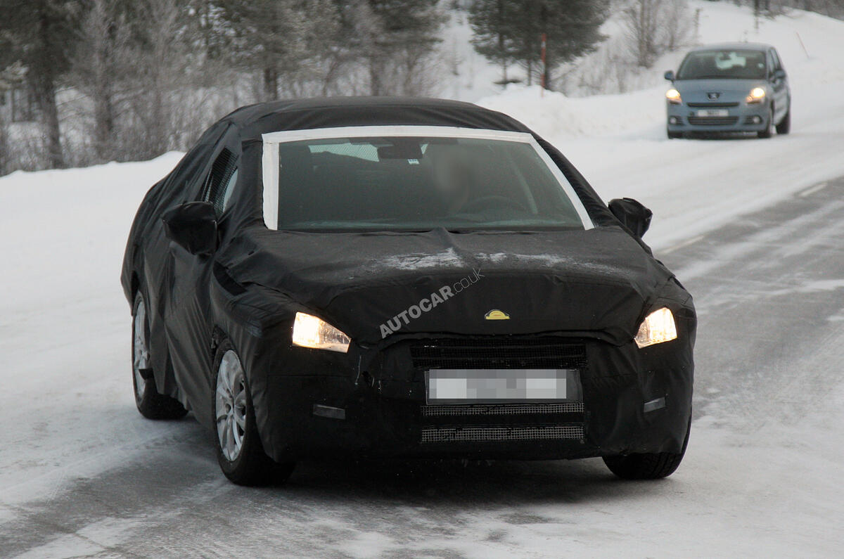 no title New Peugeot 508 caught testing