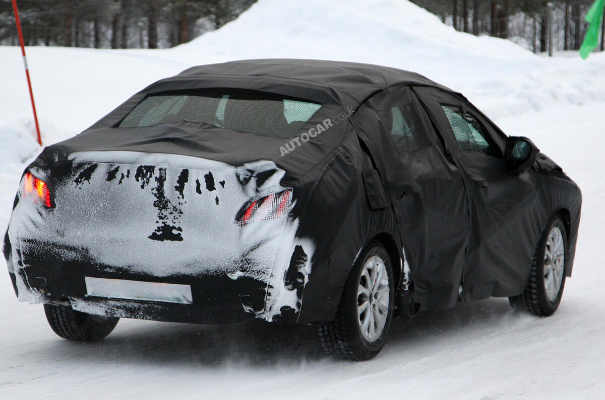 no title New Peugeot 508 caught testing