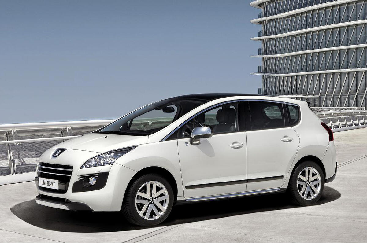 Paris motor show 2010 Peugeot 3008 diesel hybrid Autocar