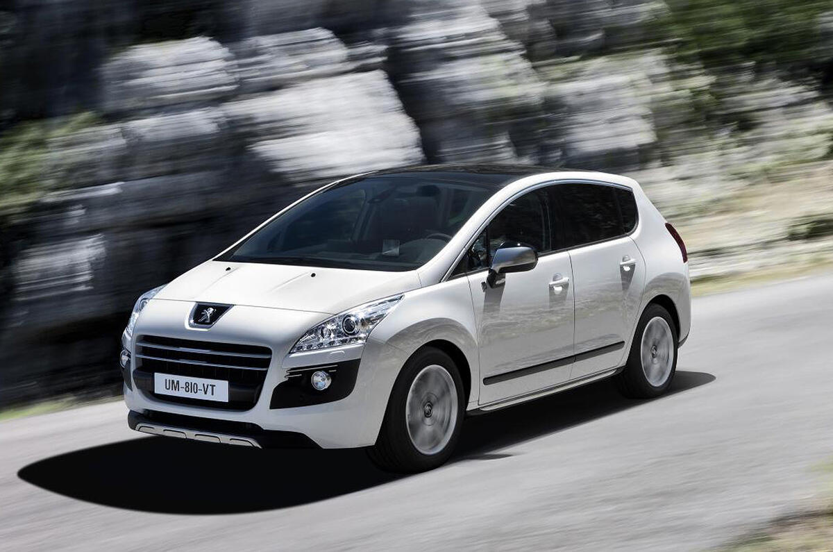 Paris show: Peugeot 3008 diesel hybrid