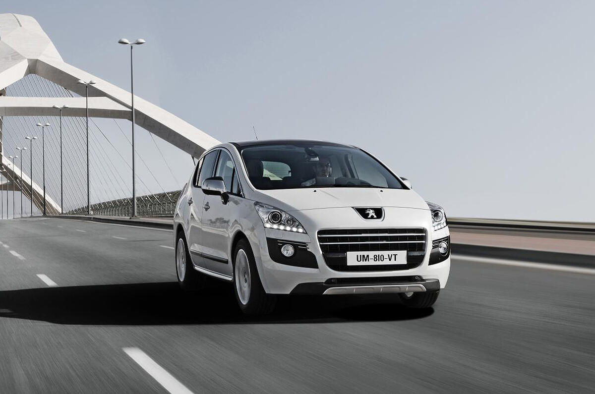 Paris show: Peugeot 3008 diesel hybrid