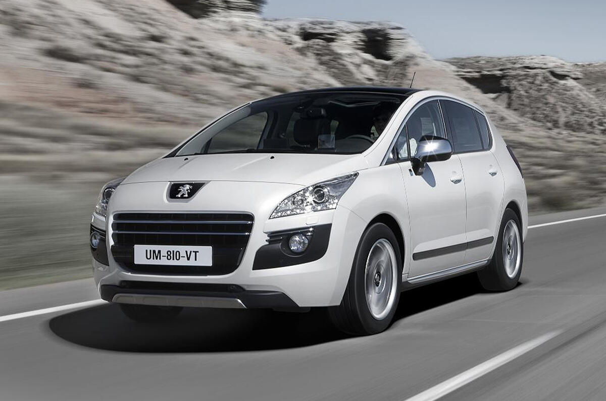 Paris show: Peugeot 3008 diesel hybrid
