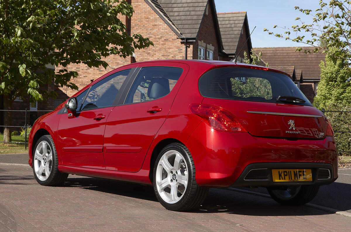 Peugeot 308 rear quarter