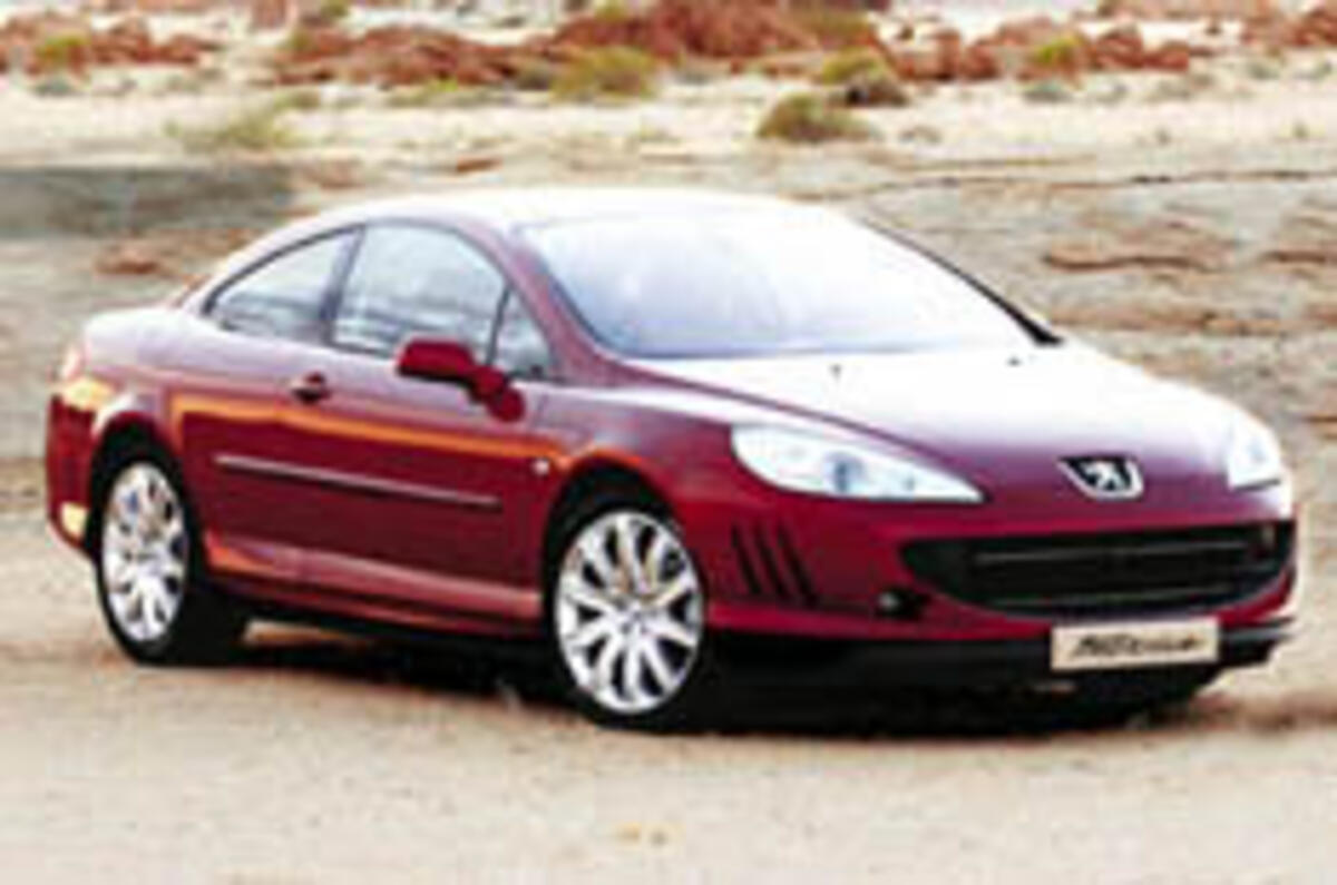 Prologue concept is 407 coupé