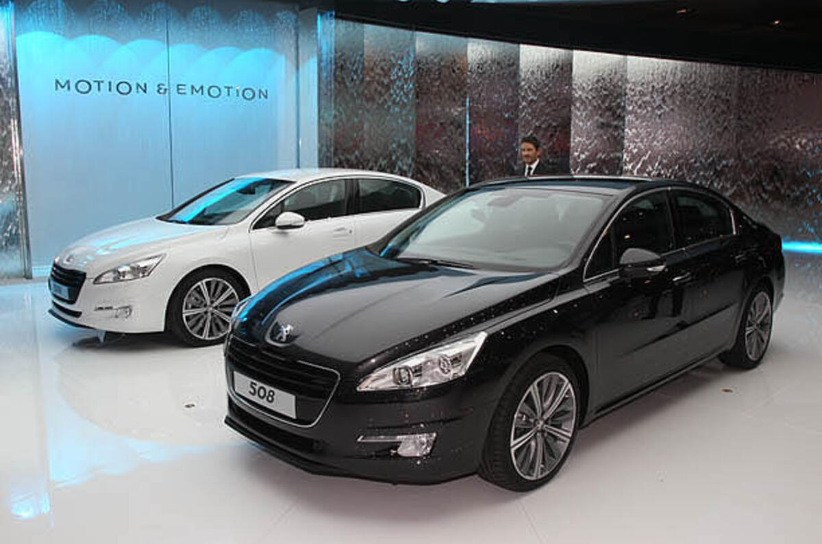 no title Paris motor show: Peugeot 508