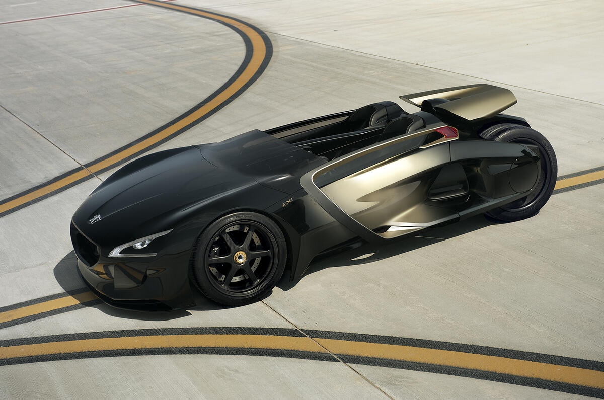 no title Radical Peugeot EX1 uncovered