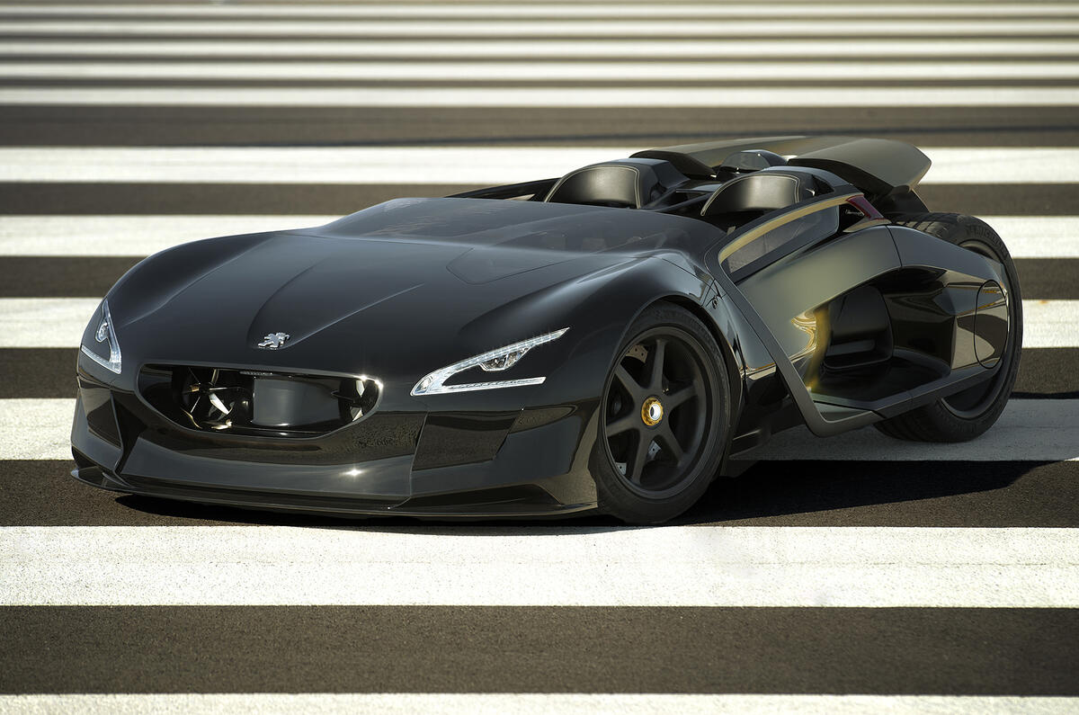 no title Radical Peugeot EX1 uncovered