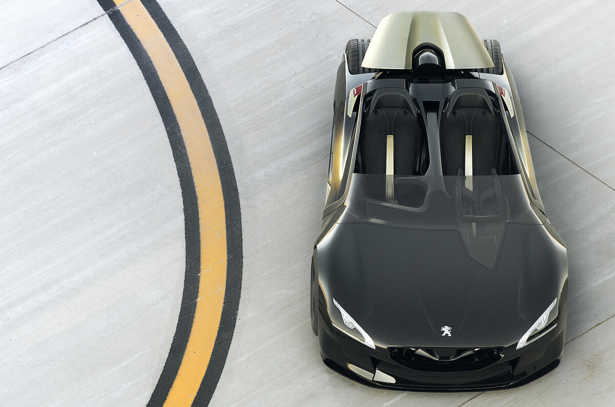 no title Radical Peugeot EX1 uncovered