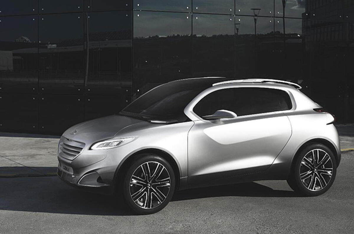no title Paris motor show: Peugeot HR1